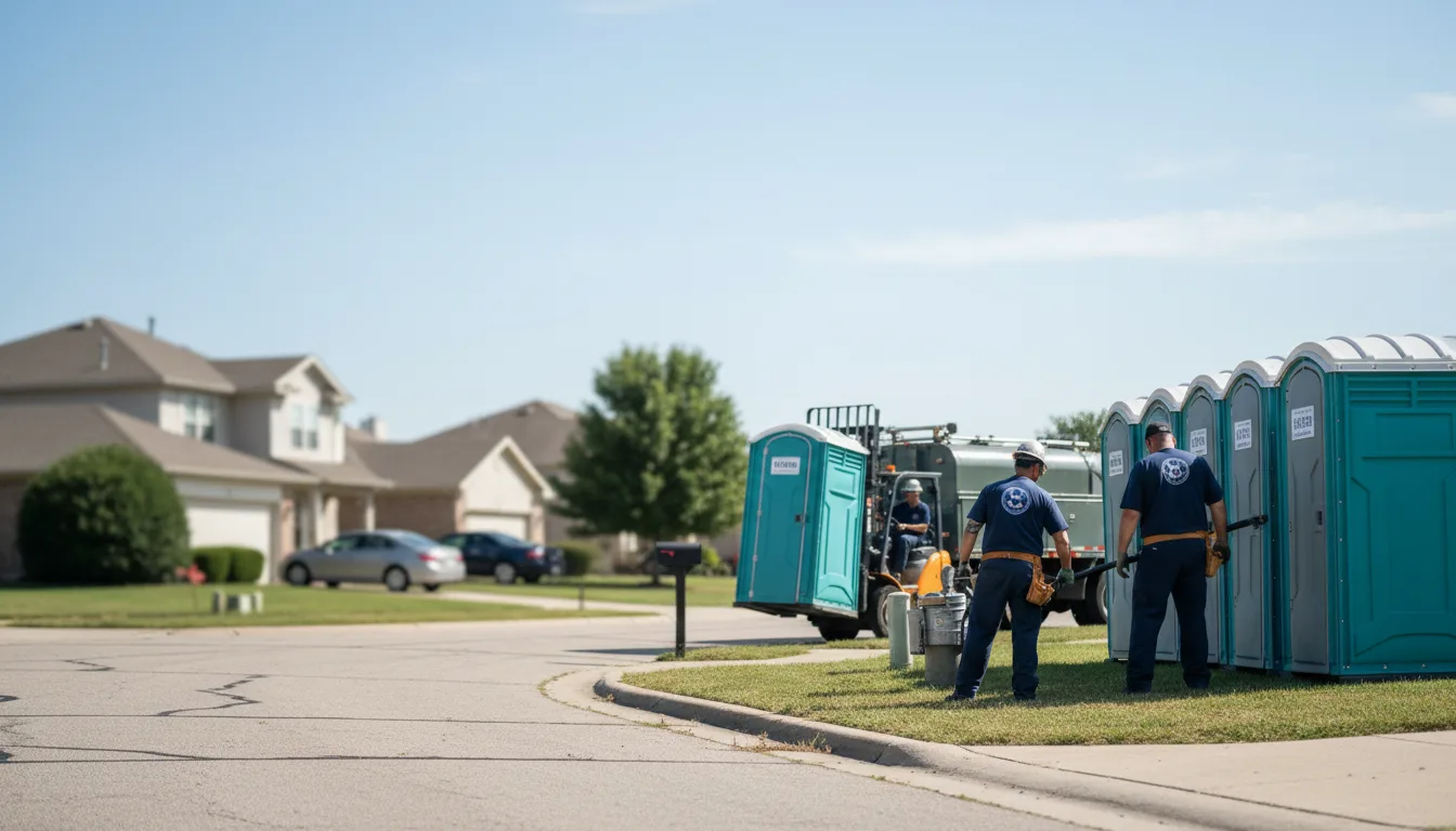 Porta Potty Rental in Champaign, IL near me